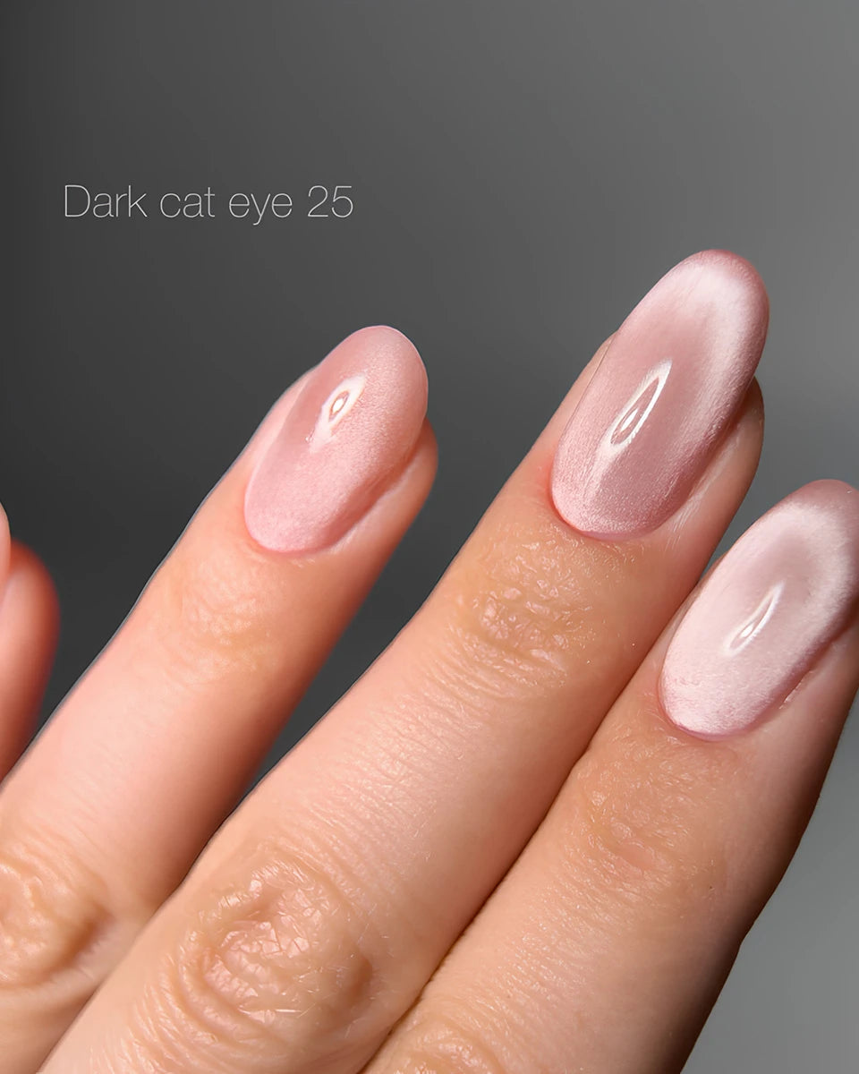 DARK by Rior Gēla nagu laka Cat Eye 25, 10 ml