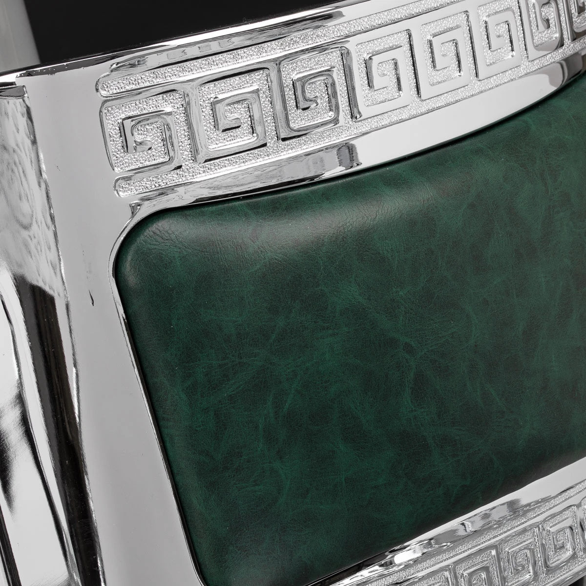 Barber chair Gabbiano President green Chrom
