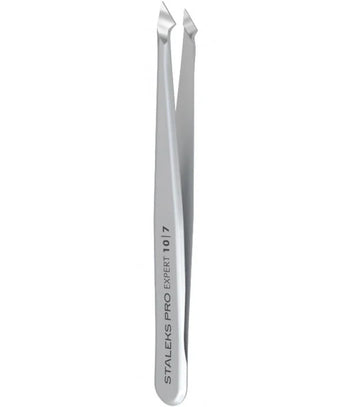 Staleks Pincete uzacīm EXPERT 10 TYPE 7, slīpa smaila