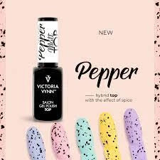 Victoria Vynn Top Matt PEPPER No Wipe, 8 ml