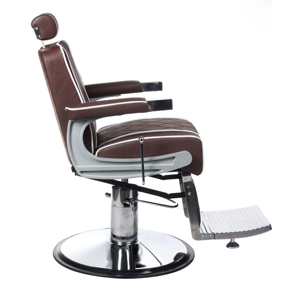 fauteuil Barbier ODYS BH-31825M, marron, matt