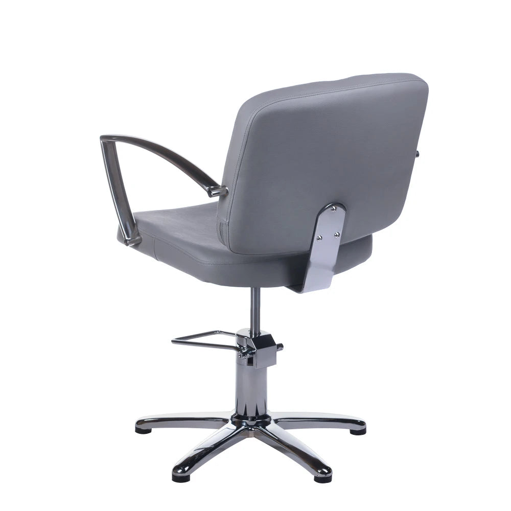 Hairdressing chair Dario BH-8163, light grey