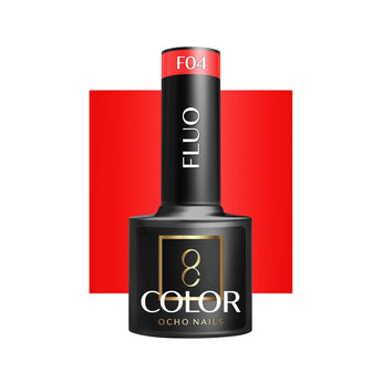OCHO NAILS Gēla nagu laka Fluo F04, 5 g