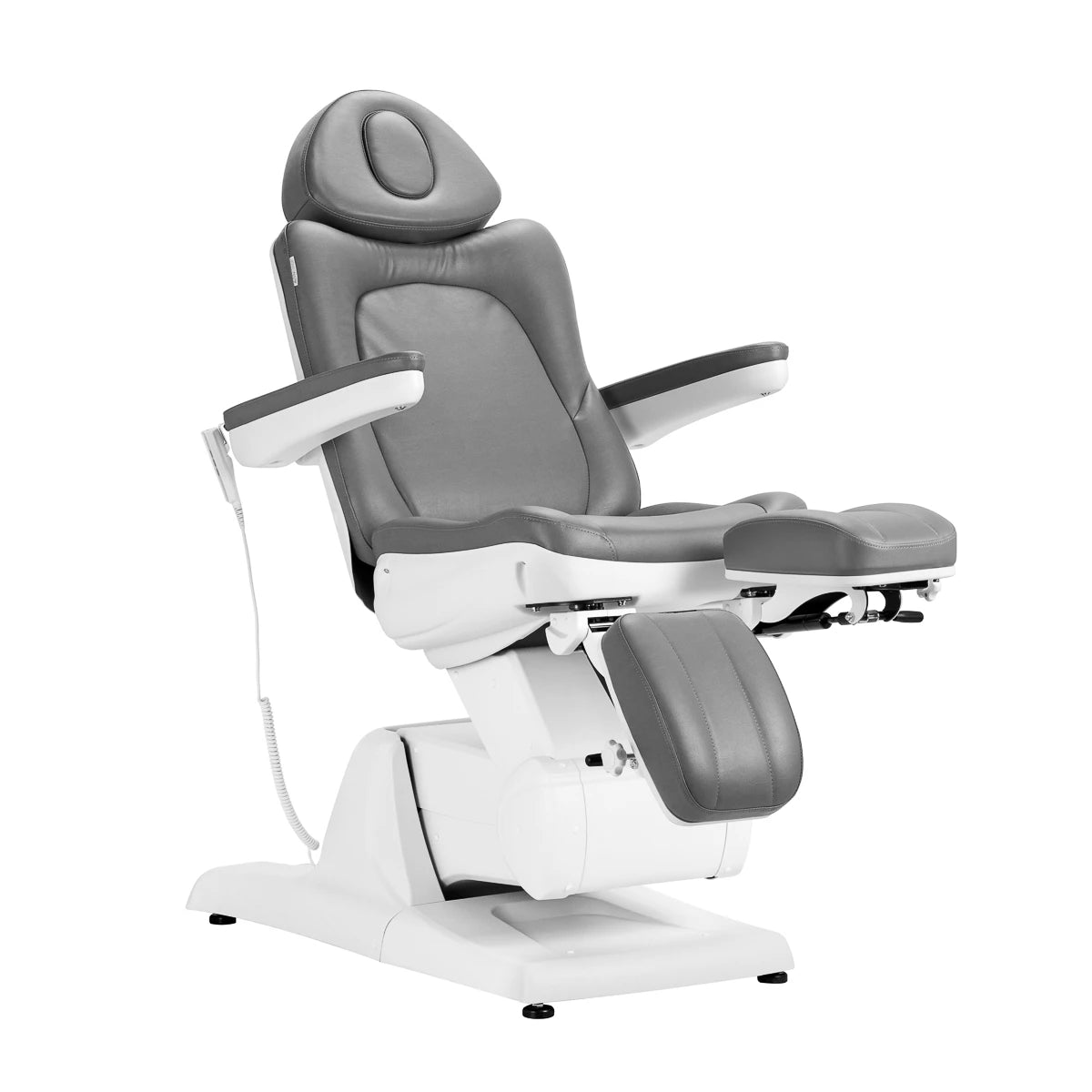 Jalkahoitotuoli AZZURRO 870s PEDI, 3 moottoria, harmaa