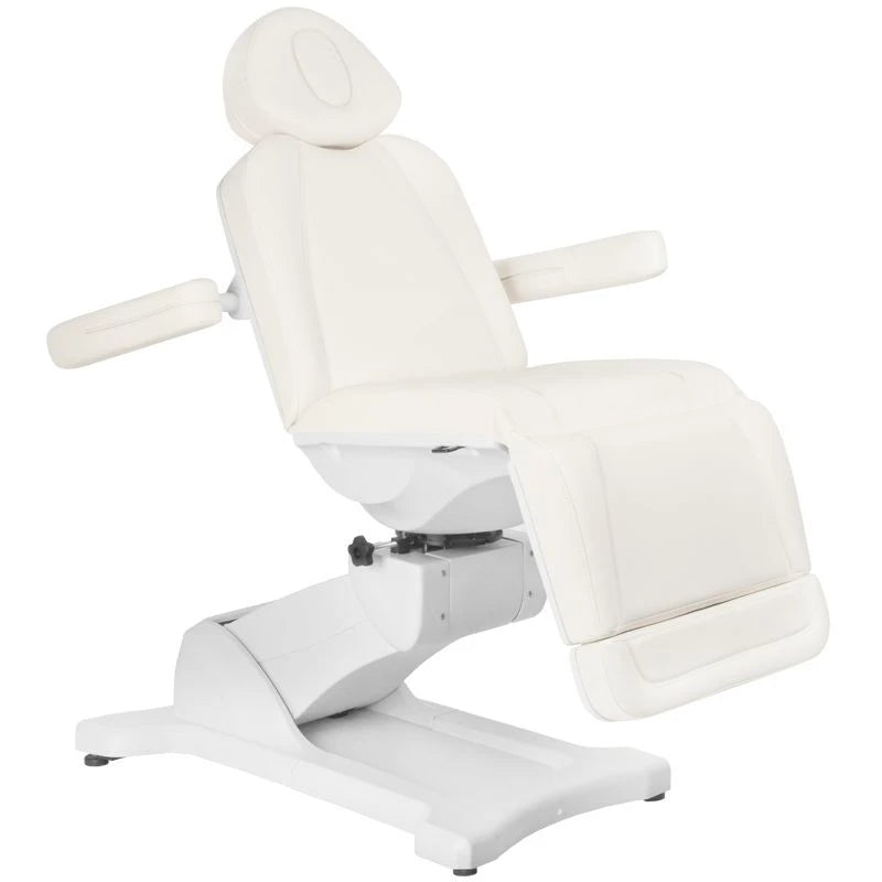 Beauty lit-couche Azzurro 869a rotary, 4 moteurs, blanc