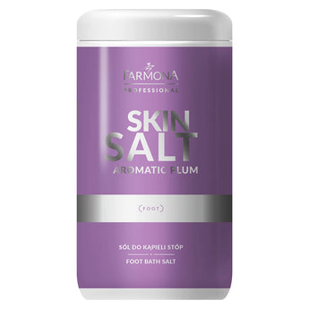 Farmona Skin salt plum - Foot bath salt plum 1400 g