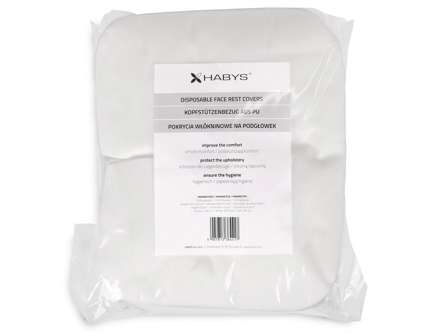 Disposable Face Rest Covers Non-Woven 200 Pcs