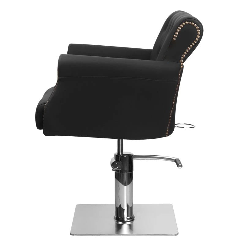 Fauteuil de coiffure cheveux system BER 8541 noir