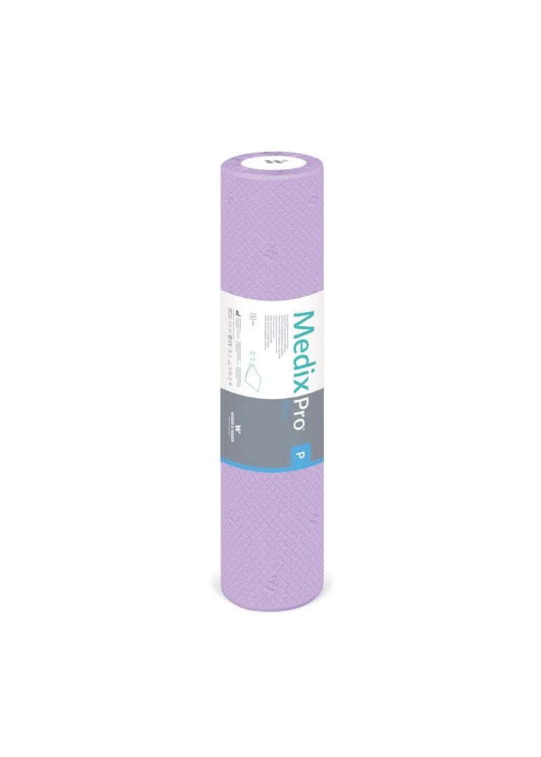Weber & Weber Einweg-Papierauflagen MedixPRO 60 cm x 50 m, Mauve