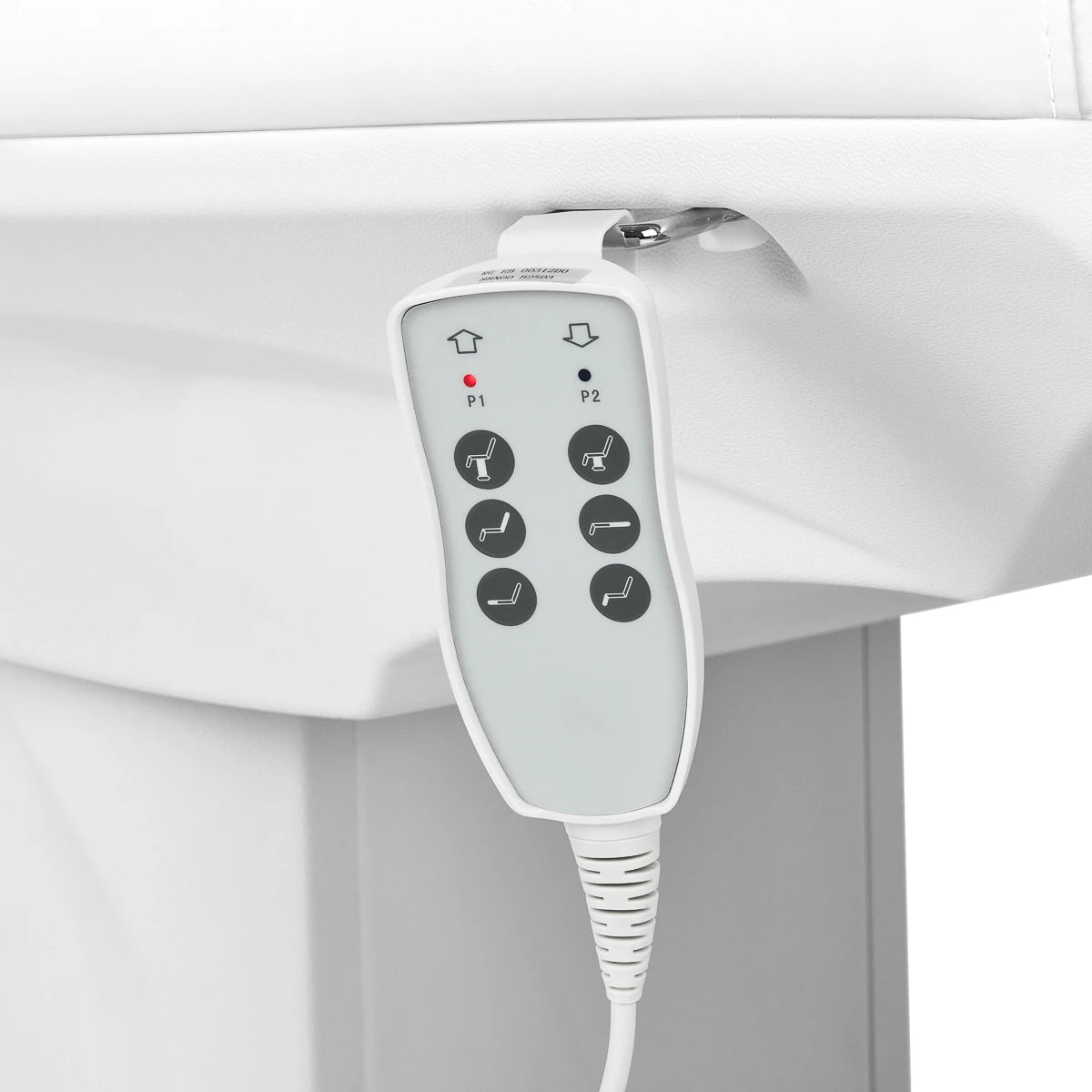 Beauty bed-couche AZZURRO 891, 3 motors, white