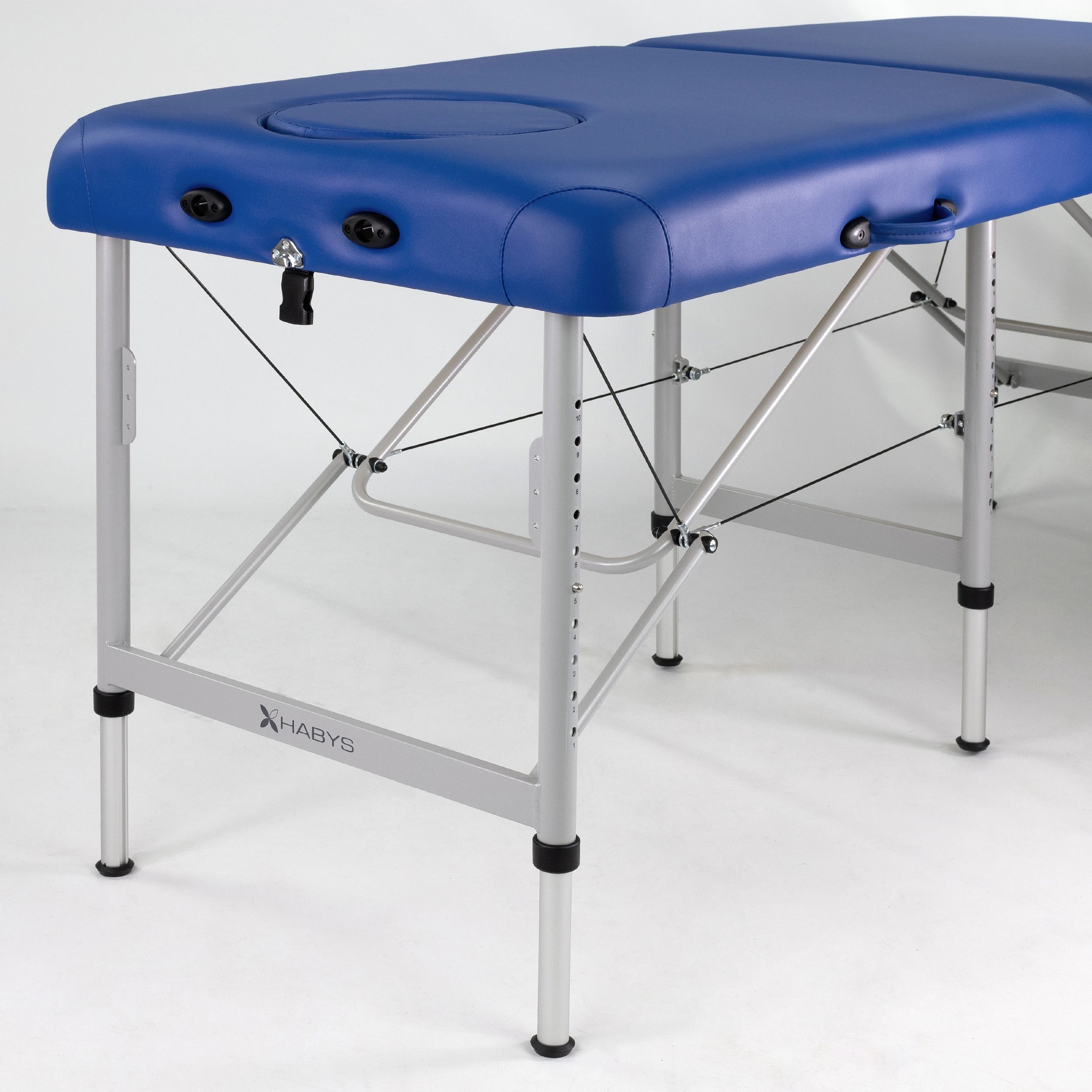 Massageliege Medmal 70 mit Comfort Gesichtsloch Vinyl Flex K012, Marineblau