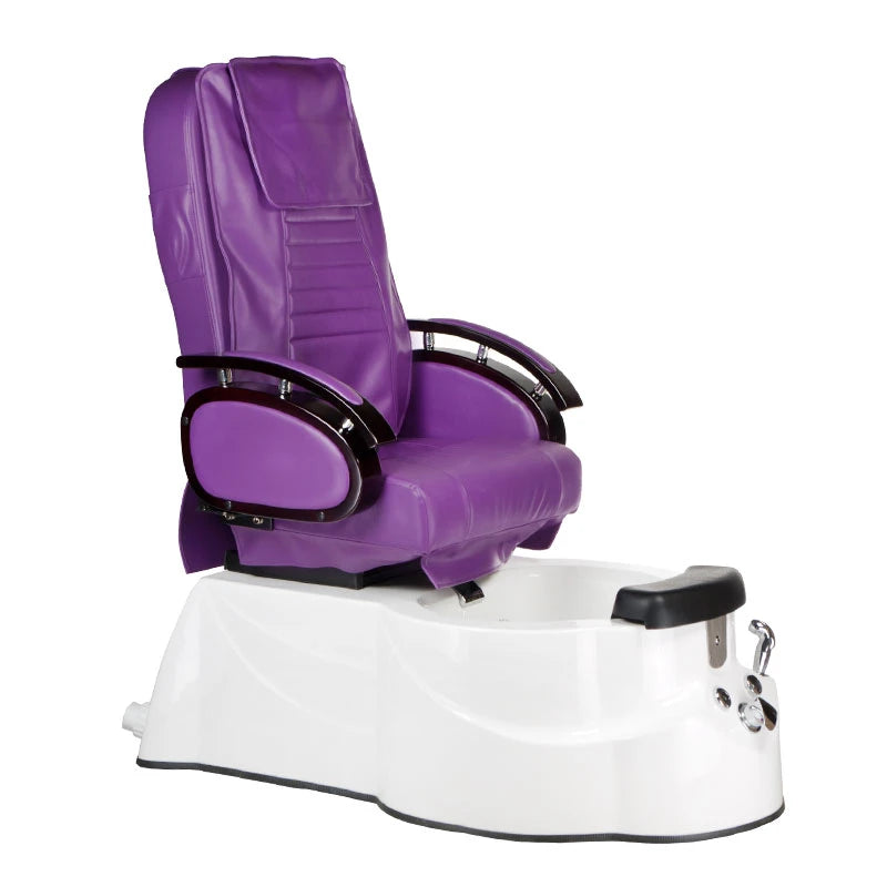 Pedikürstuhl mit Massage BR-3820D, Violett