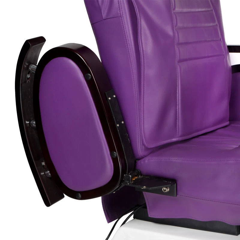 Pedikürstuhl mit Massage BR-3820D, Violett