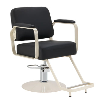 fauteuil de coiffure Omega Aurora noir