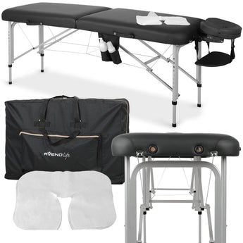 Bärbar massagebänk Vera 60 Comfy Base K515 Svart