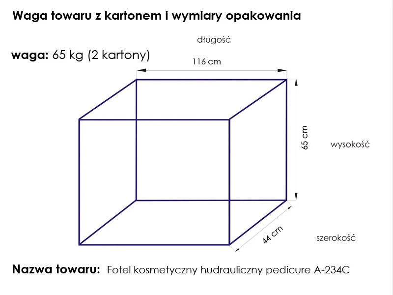 Hüdrauliline Pediküüritool A 234c PEDI, valge