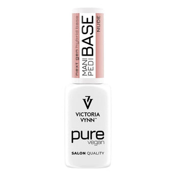 PURE VEGAN Mani&Pedi bāze Nude, 8 ml