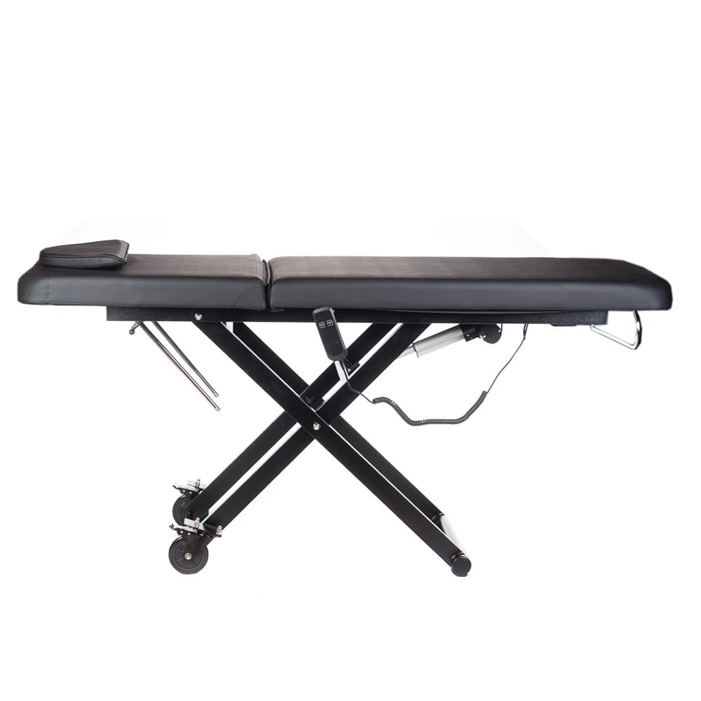 Electric motorized massage table BY-1041 black