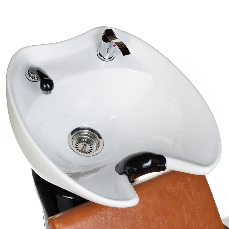 Coiffure backwash  MILO BH-8025, clair marron