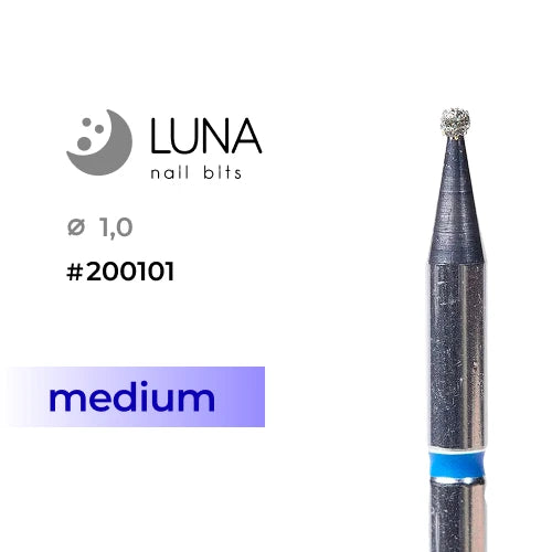 Luna Bits Teemant otsik Kera 1,0 mm, sinine