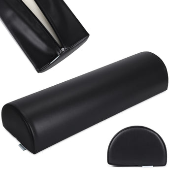 Semi Round Bolster 60x18x12 K015, Zwart