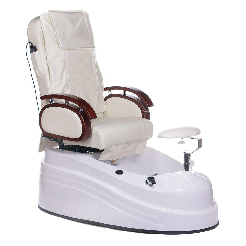 Pedicure Chair with massage, BR-2307, cream