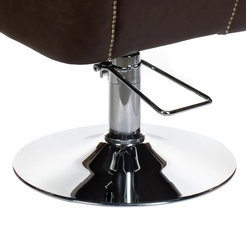 Frisørstol ALBERTO BH-8038, brun