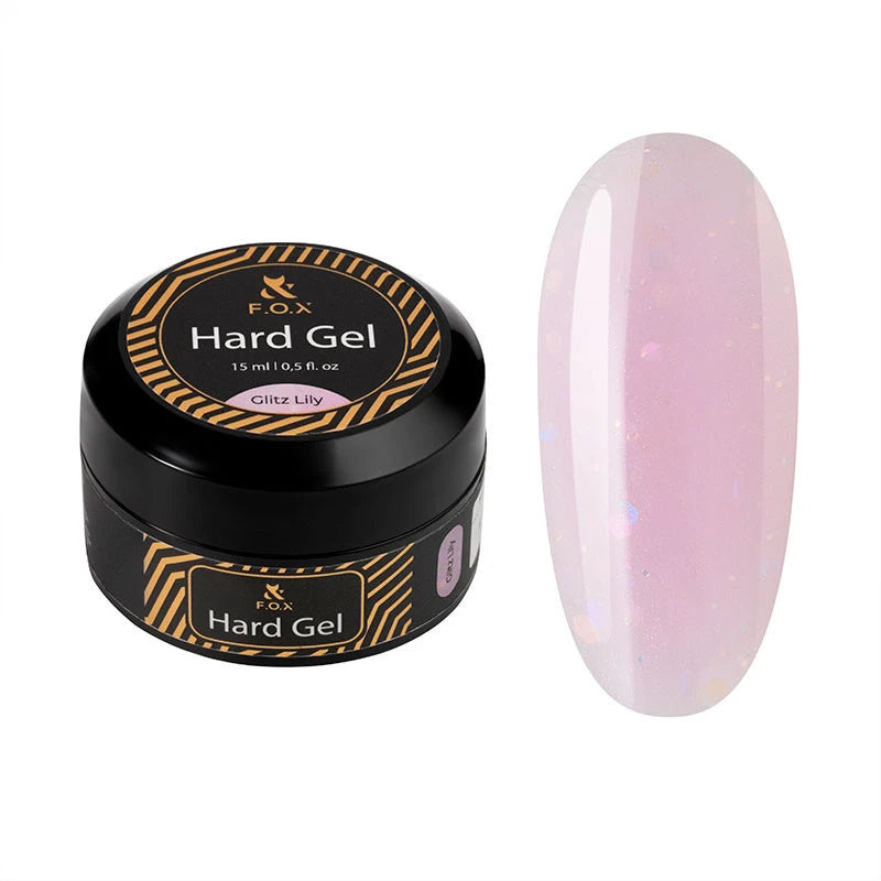 Hard Gel Glitz Lily, 15ml