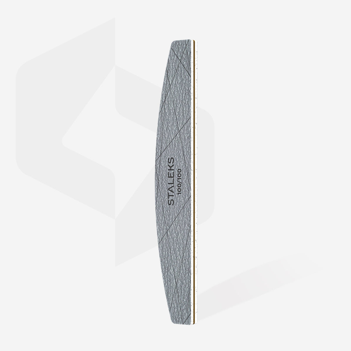 STALEKS SMART 40 Mineral nail file crescent 100/100 grit (25 pcs)