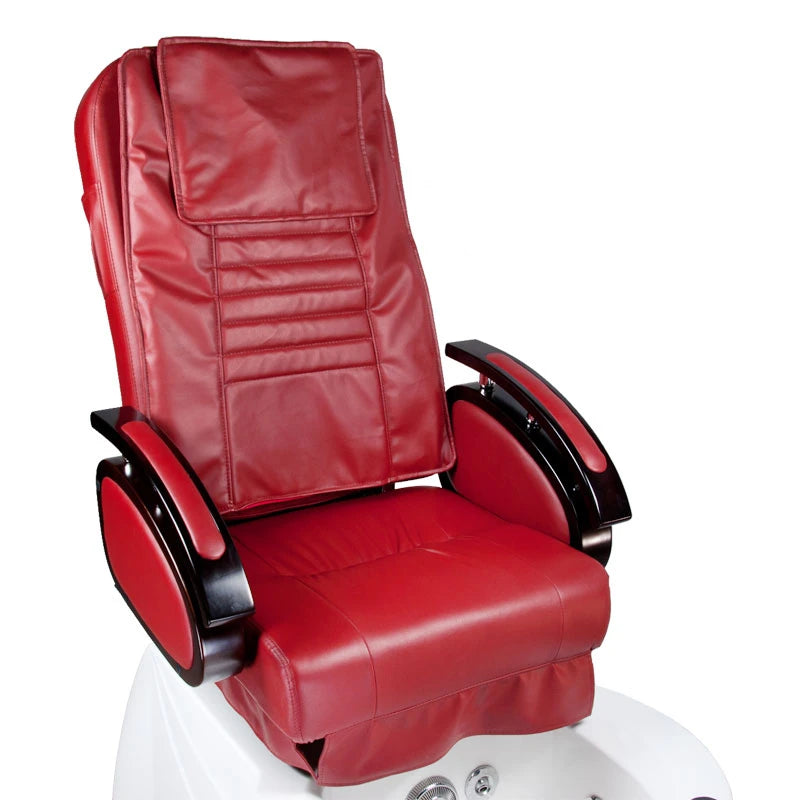 Pedikīra krēsls ar masāžu, BR-3820D, bordo