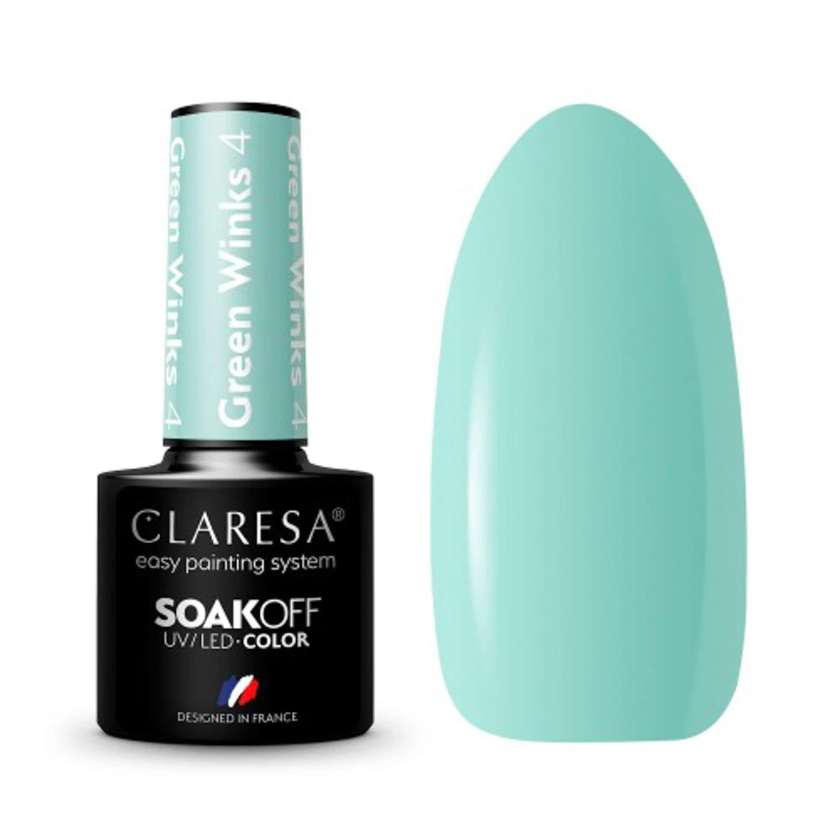 Claresa Gellak Green Winks 4, 5 ml