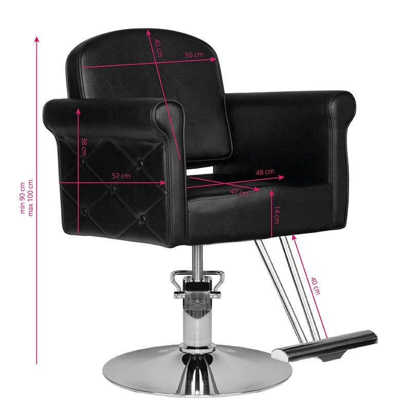 Hairdressing chair Hair system hs69 black
