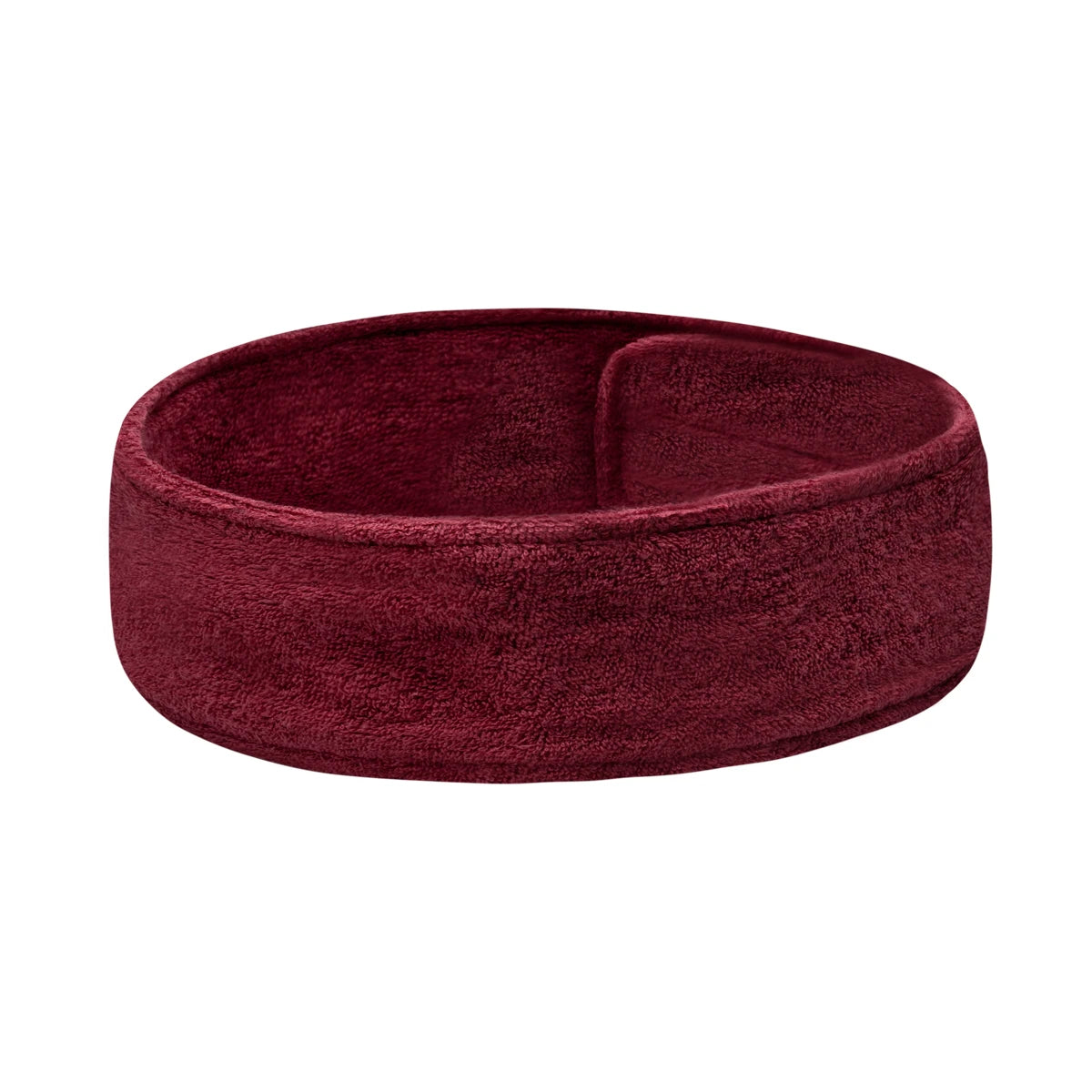 Bordeauxrode Terrycloth Band