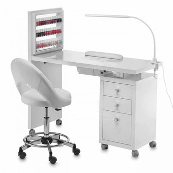 Manicure table Square Display Vented