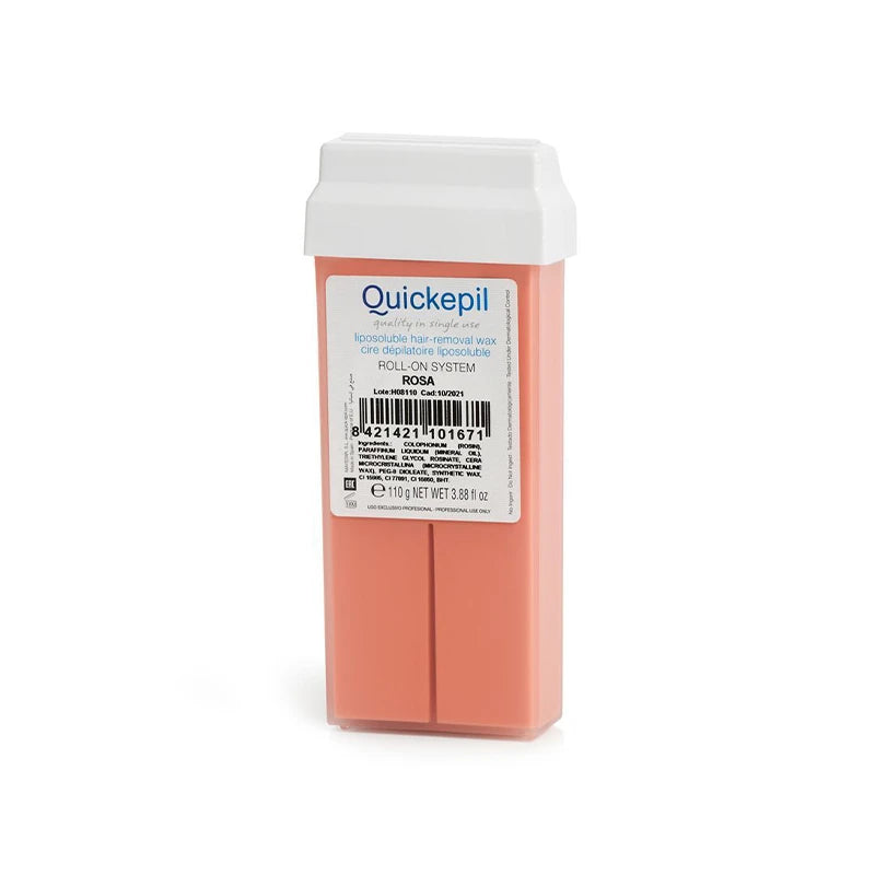 Quickepil depilatory wax roll dew rose 110g