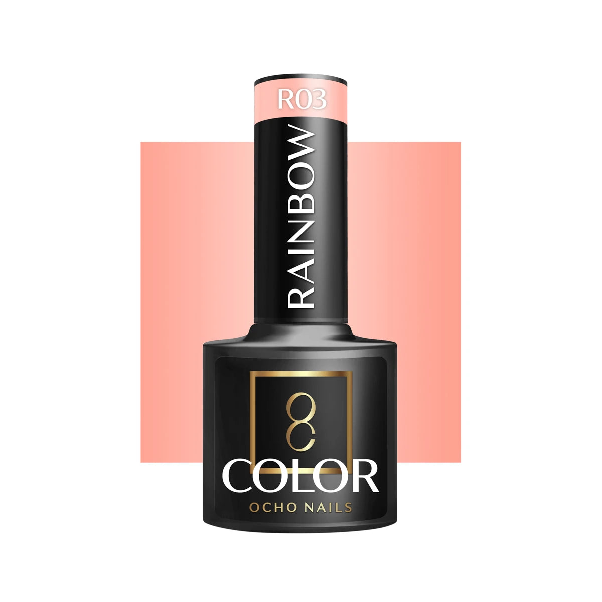 OCHO NAILS Gēla nagu laka Rainbow R03, 5 g