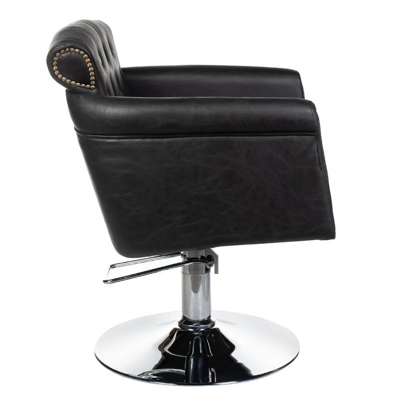 Hairdressing chair ALBERTO BH-8038, black