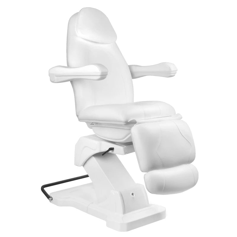 Beauty bed-couche 161, 3 motors, rotating, white