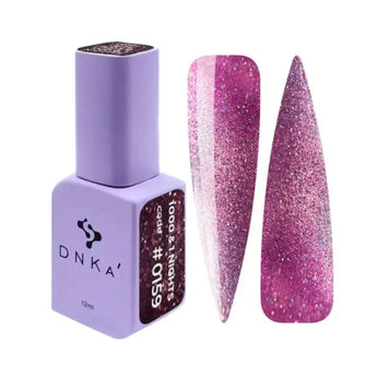 COLOR GEL POLISH CAT`S EYE "DNKa", 12 ml #0159 1000 & 1 NIGHTS