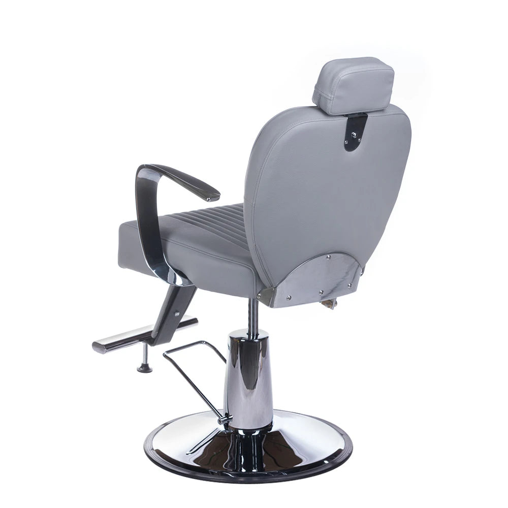 fauteuil Barbier OLAF BH-3273, gris clair