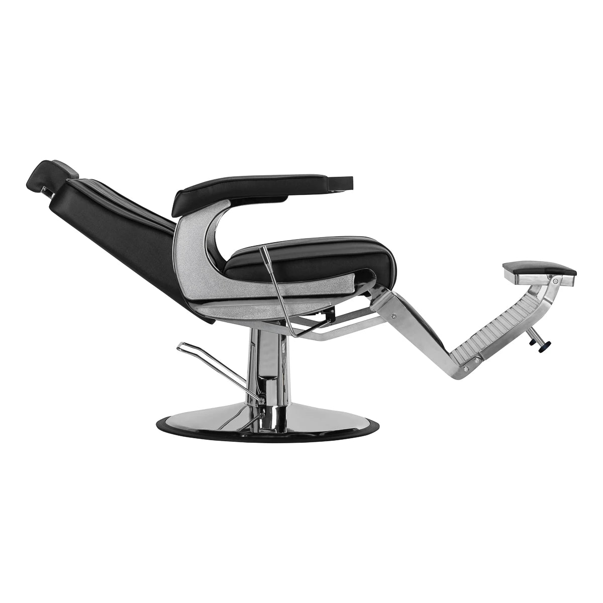 Парикмахерское-барбер кресло Hair System BM88066, черное