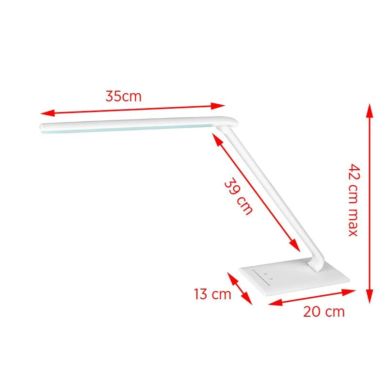 ELEGANTE LED stalinė lempa 7W, balta