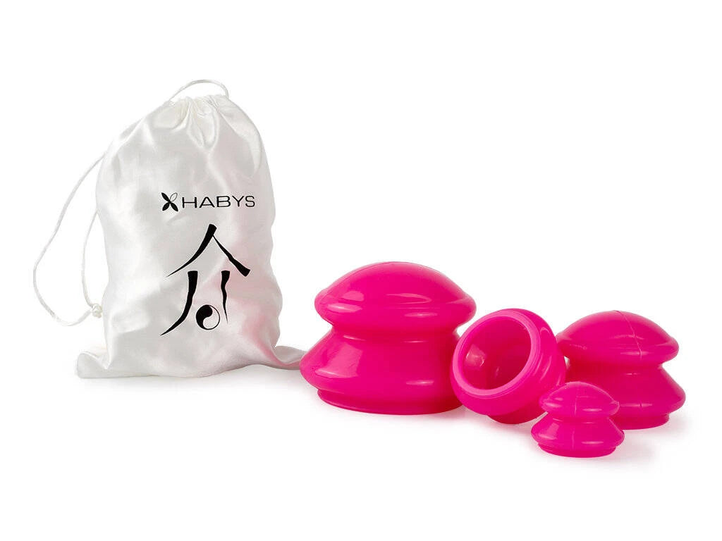 Silikonekakler - sæt med 4 stk., pink