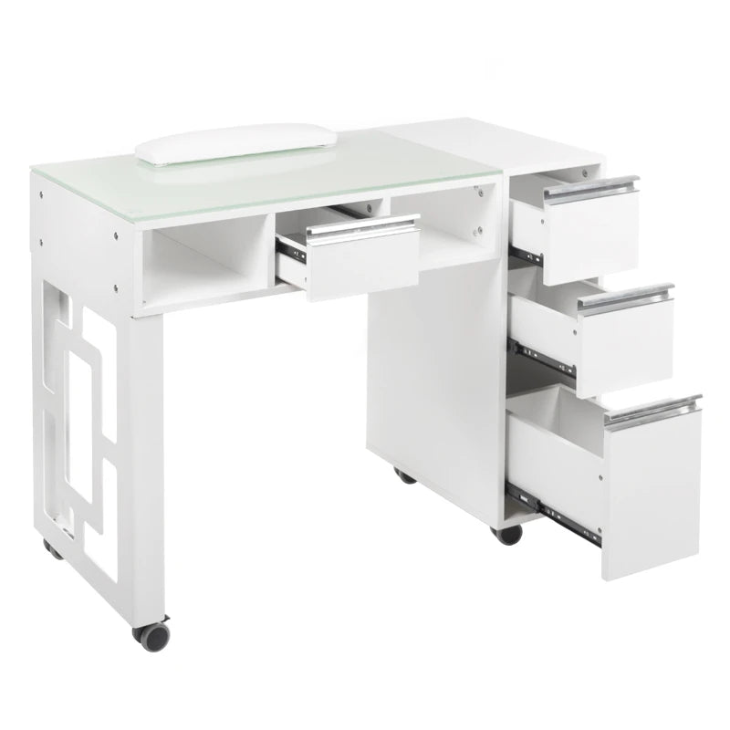 Cosmetische tafel BD-3801, Wit