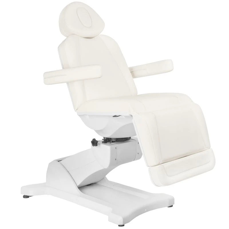 Beauty lit-couche Azzurro 869a rotary, 4 moteurs, blanc