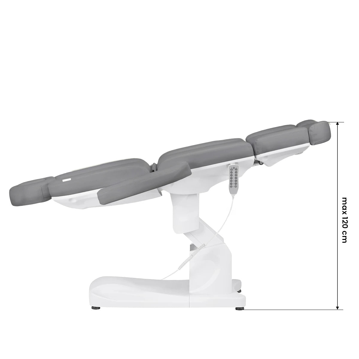 Beauty bed-couche AZZURRO 708a, 4 motors, gray, heated