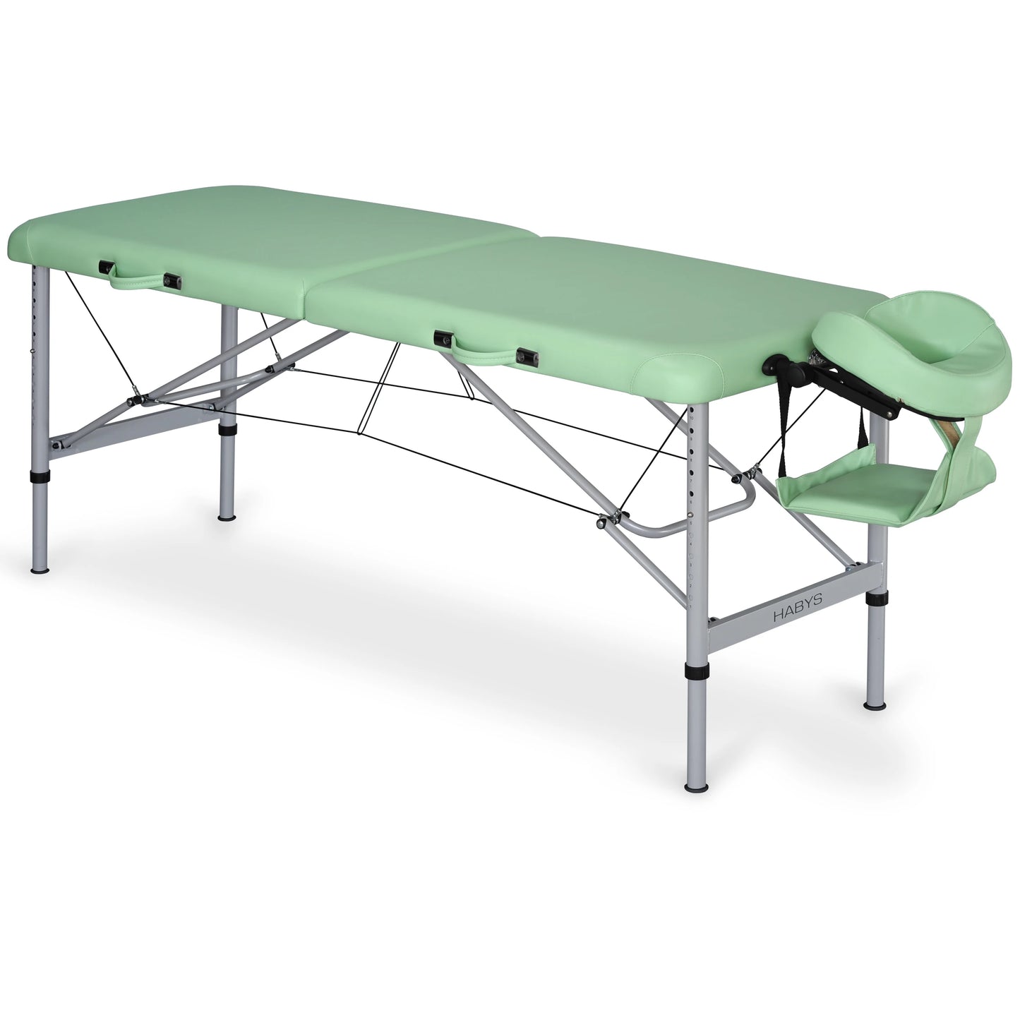 Massage Table Aero Alu 70 Vinyl Flex K022 Green