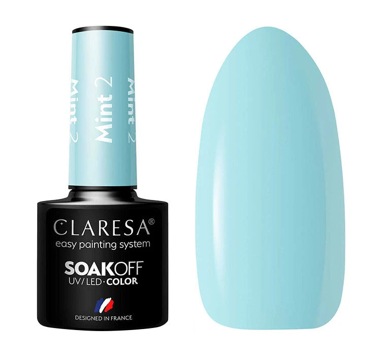 Claresa Geellakk Mint 2, 5 ml