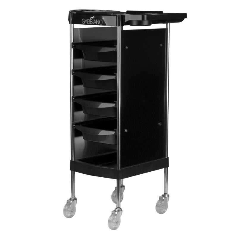 Парикмахерская тележка, Gabbiano FX11-B, чёрная