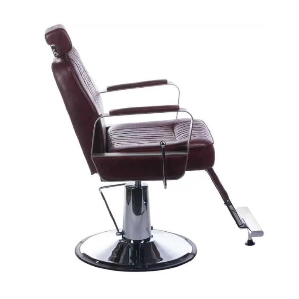 Barber Chair HOMER BH-31237, brown